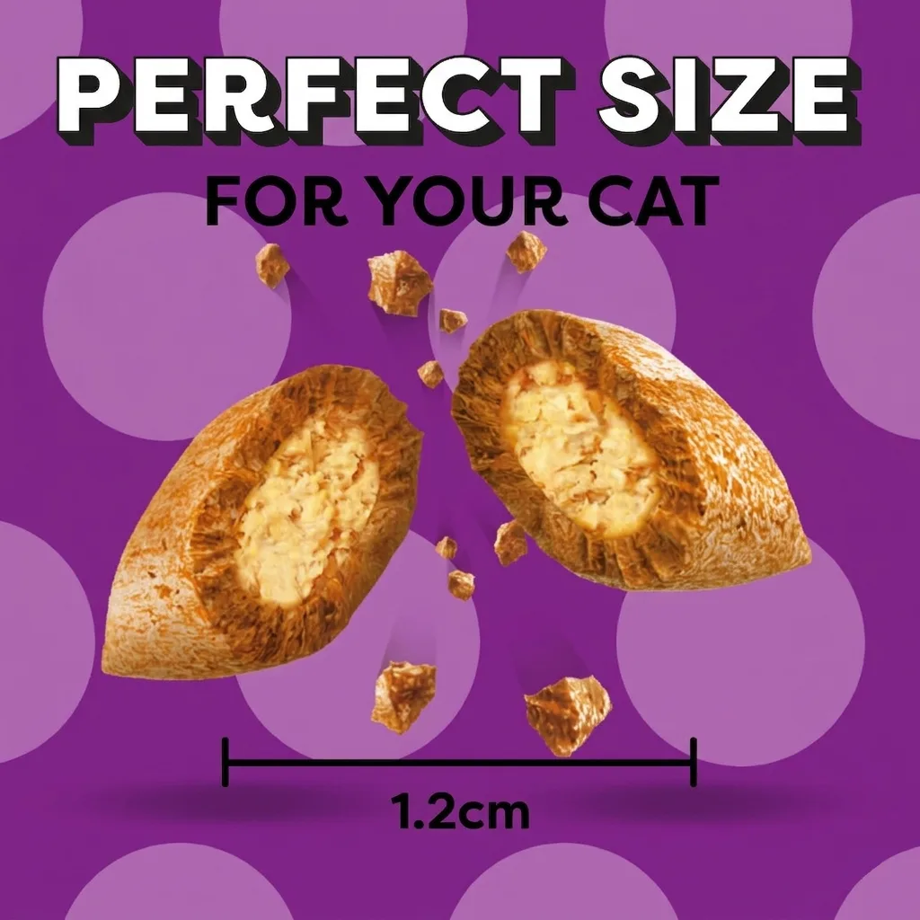 DREAMIES Cat Treat Biscuits With Duck Flavour 60g