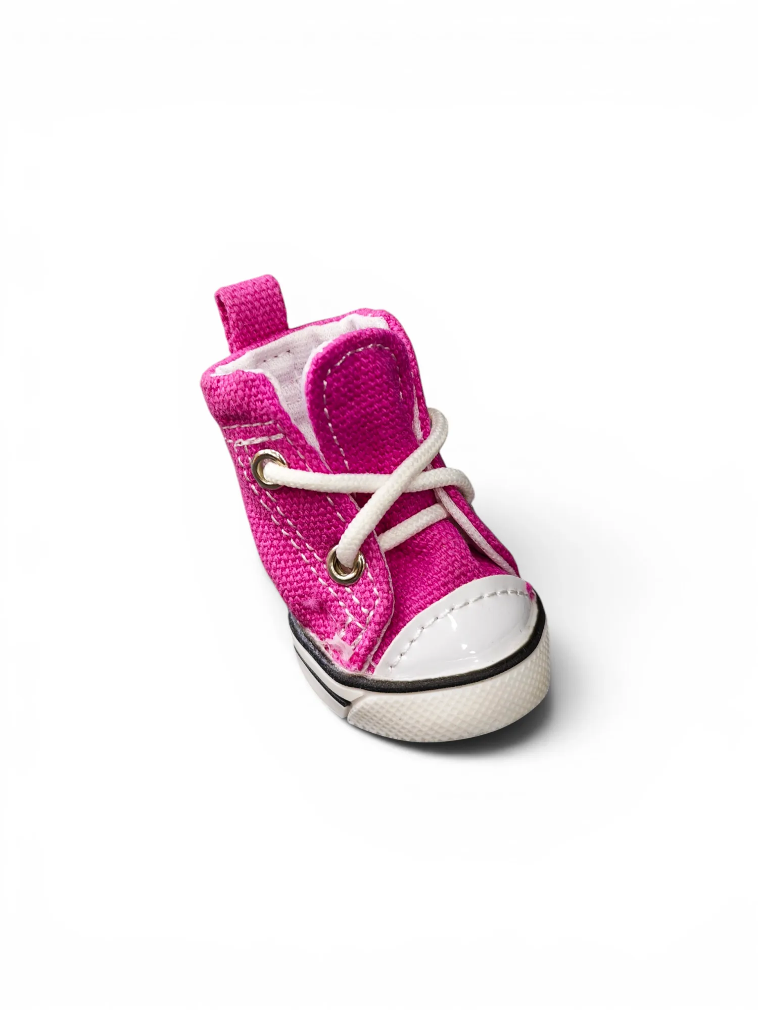 Miniature Canvas High-Top Pet Shoes - XS