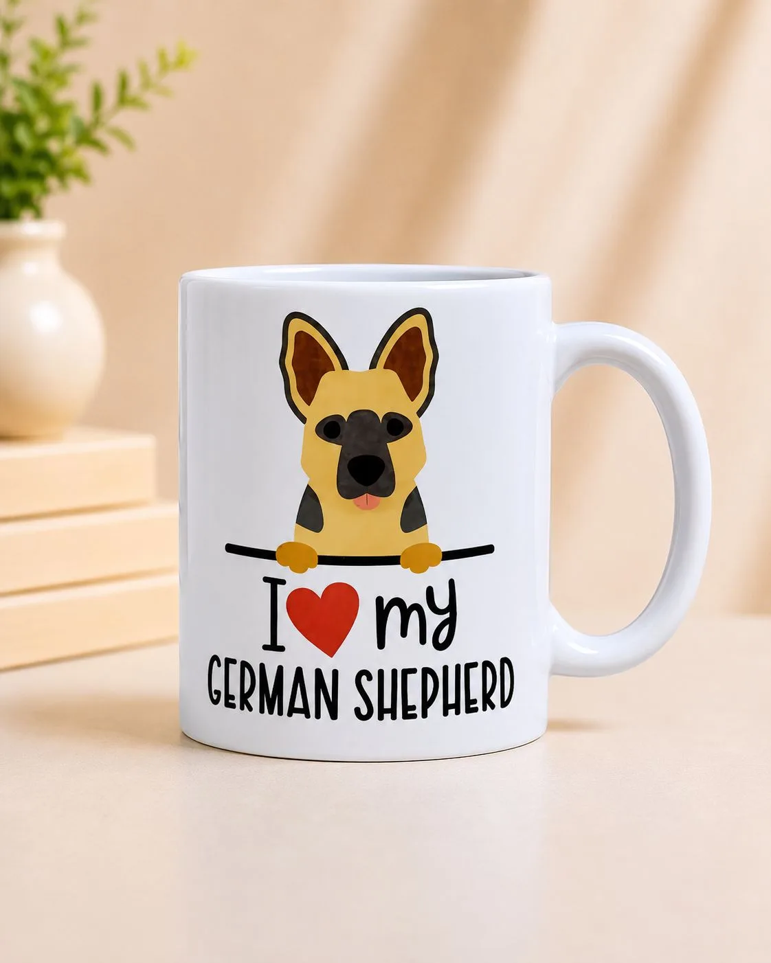 "I❤️my German Shepherd" Gift mug