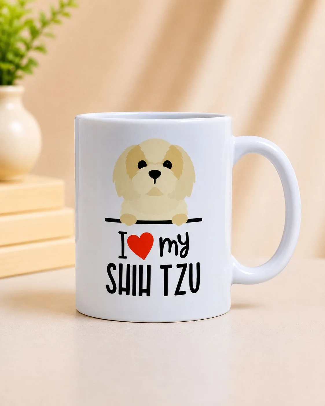 "I❤️my shih tzu" Gift mug