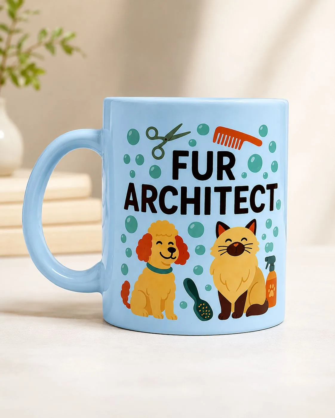 "Fur architect" Gift mug