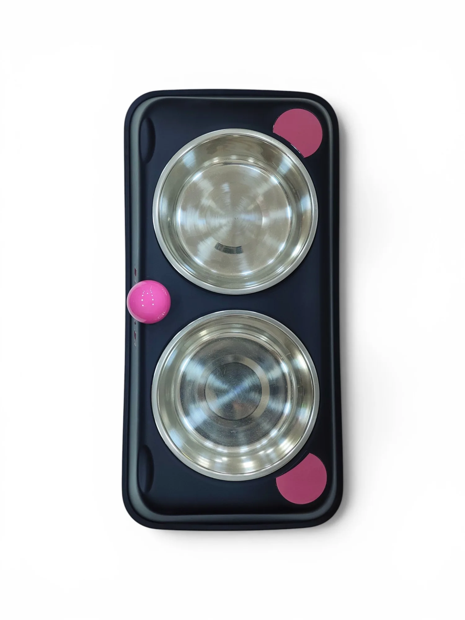 The "Beary-Cute" Double Stainless Steel Pet Diner