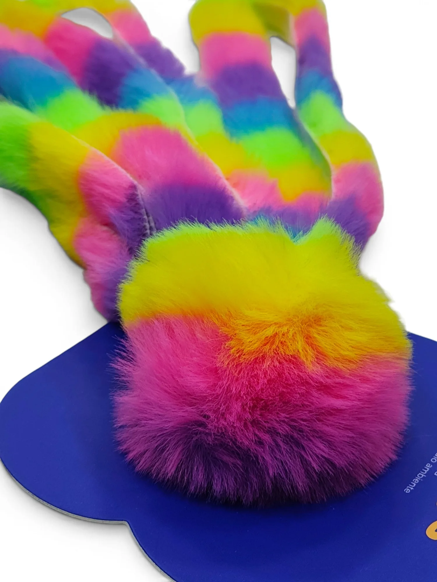 Rainbow Plush Octopus Cat Toy