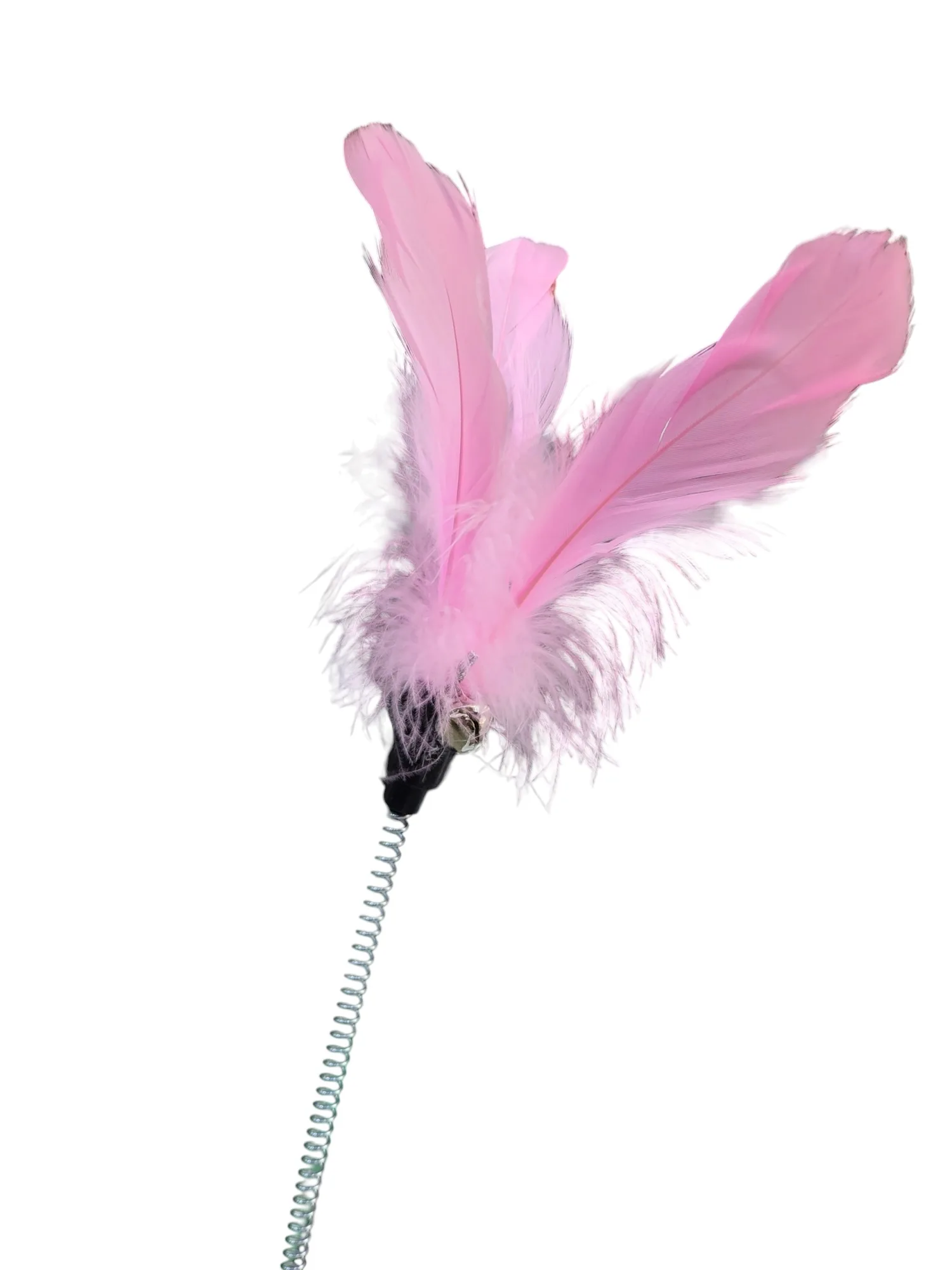 Cat Litter Box with Top Scratcher & Feather Toy