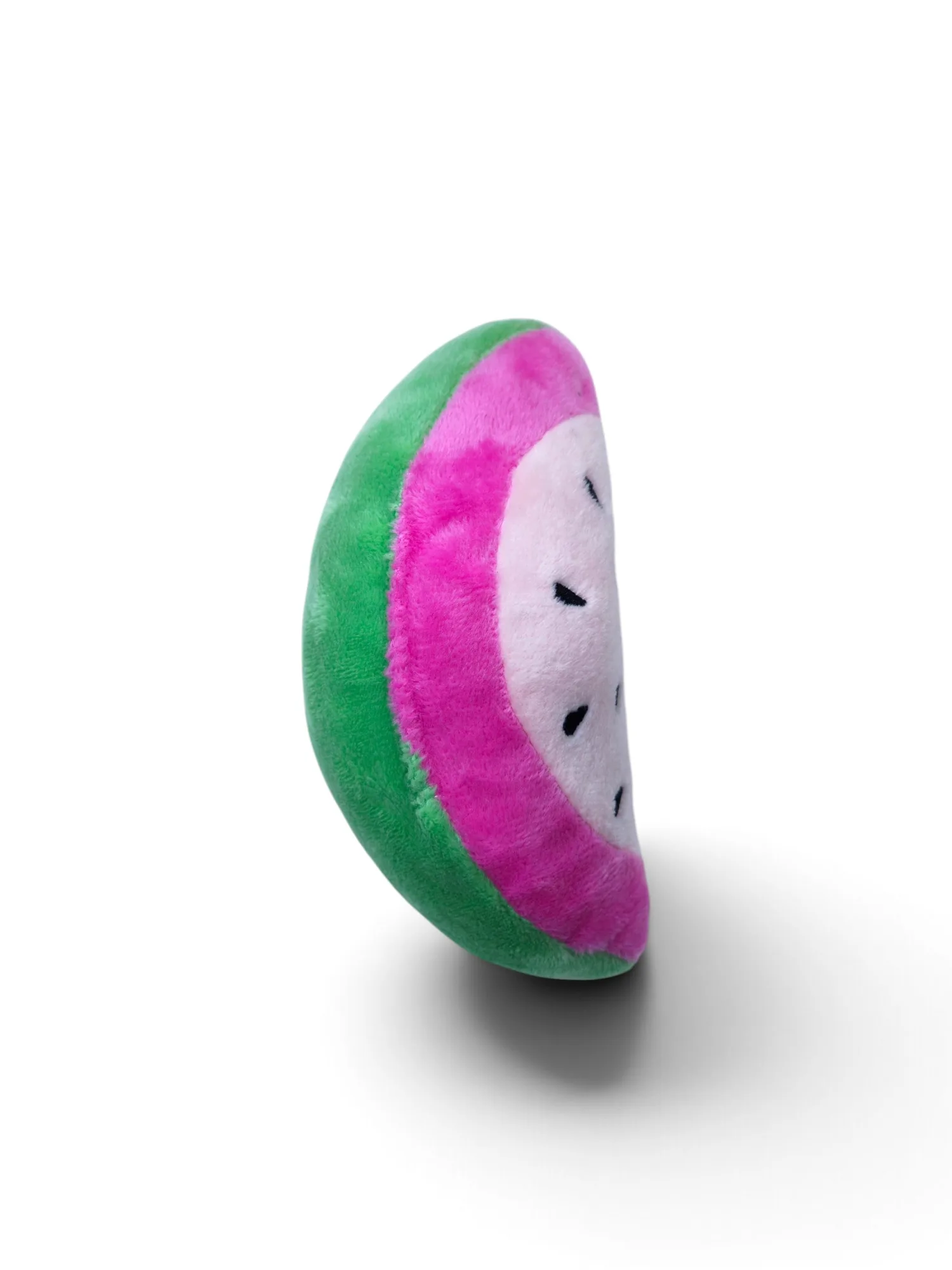 Squeaky Plush Watermelon Slice Dog Toy - small