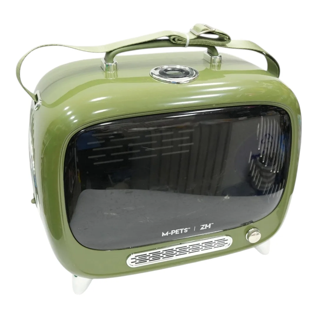 M-PETS Retro TV Pet Carrier