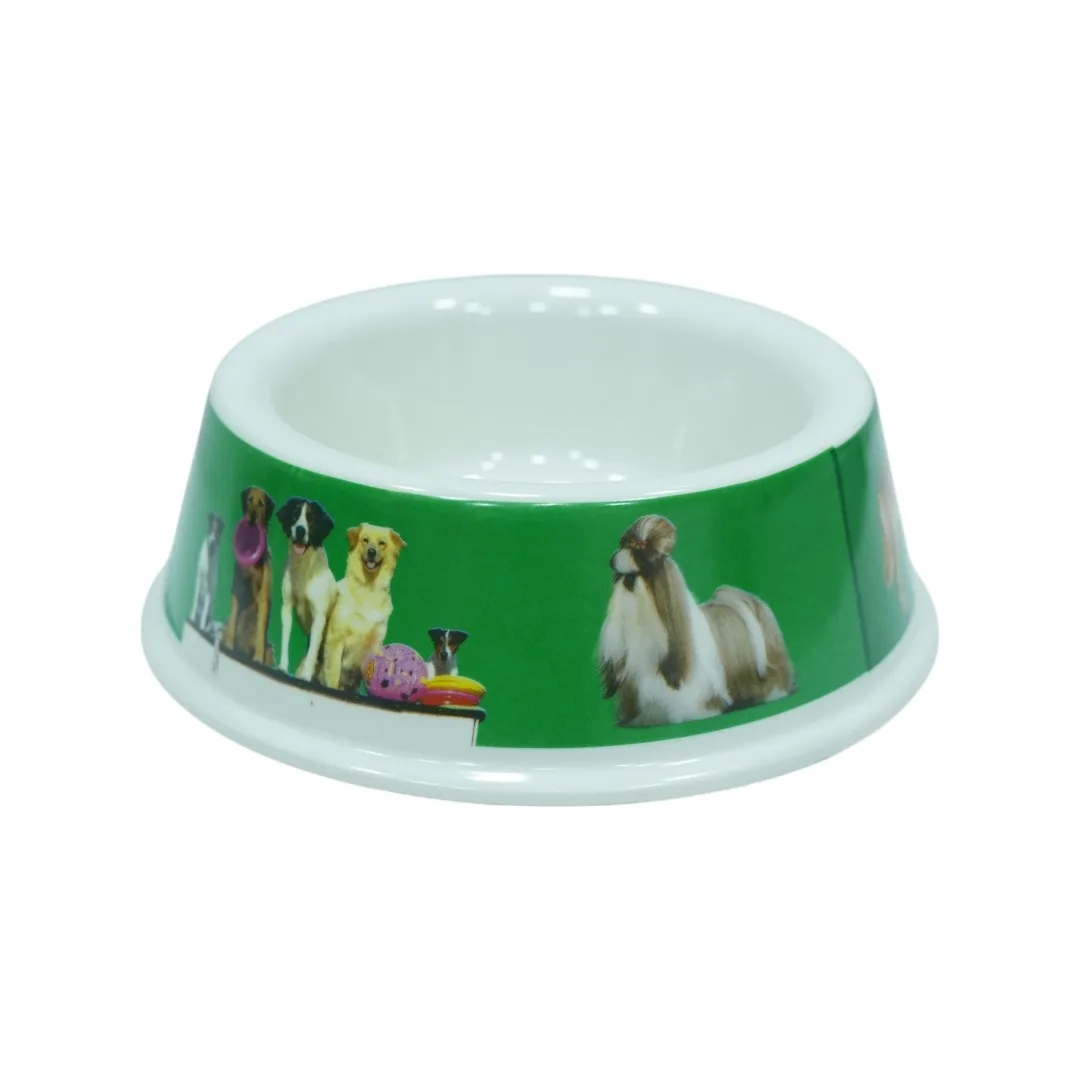 Dog Bowl with Dog Images