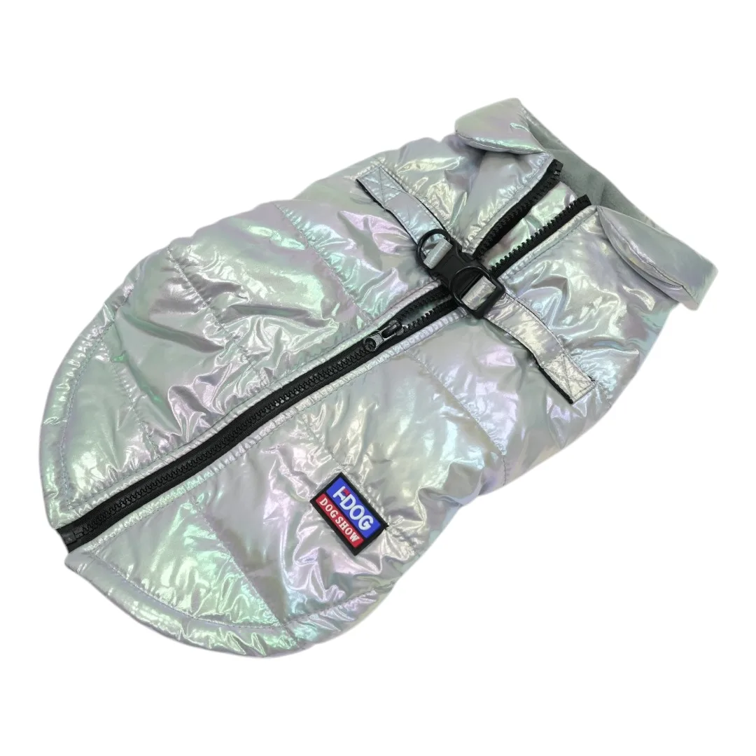 Sleek Waterproof Winter Jacket with Harness for Pets (2XL)