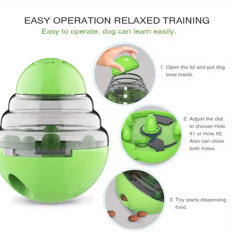 Interactive pet enrichment toy