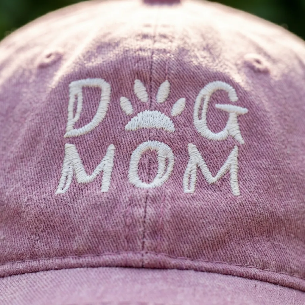 "Dog mom" cap