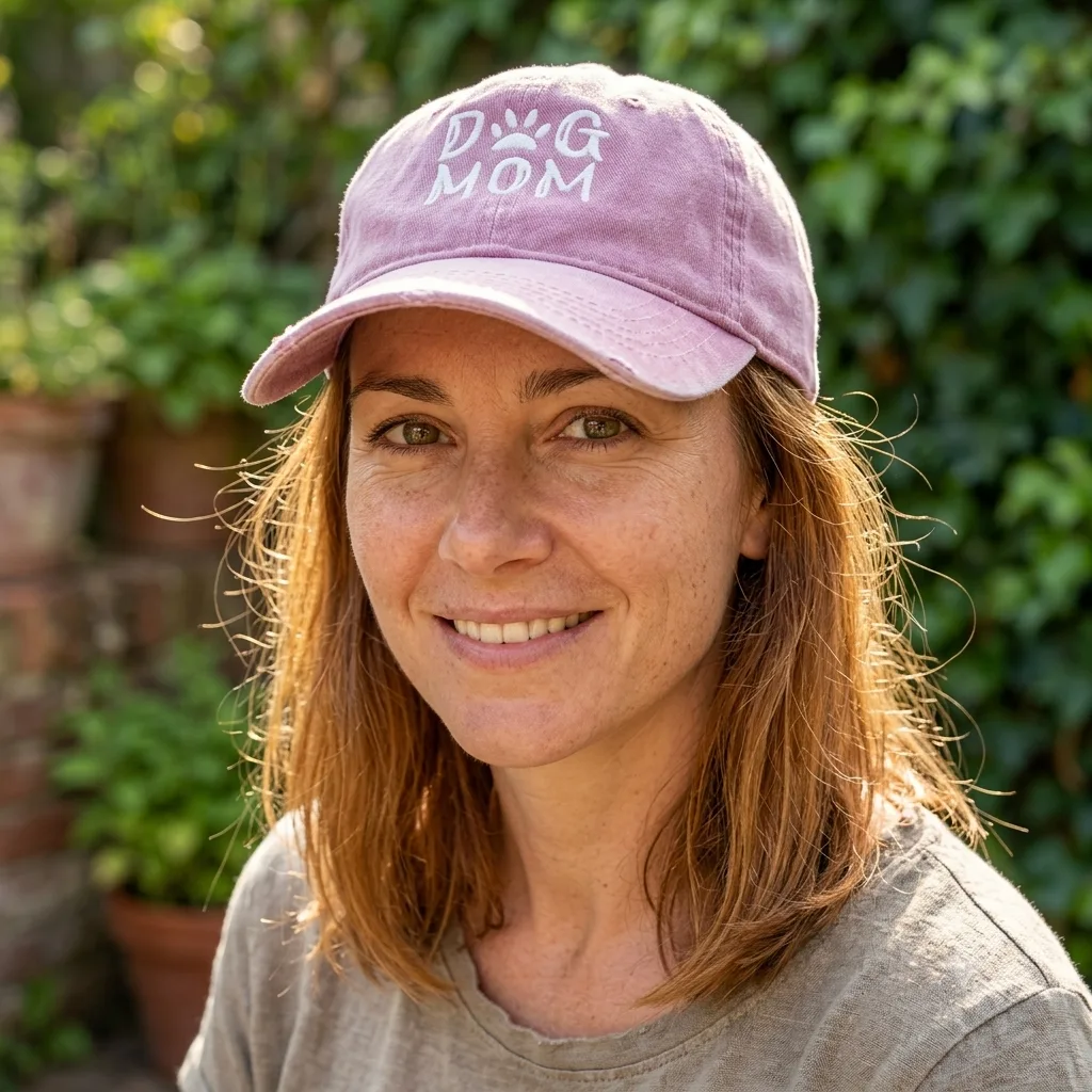 "Dog mom" cap