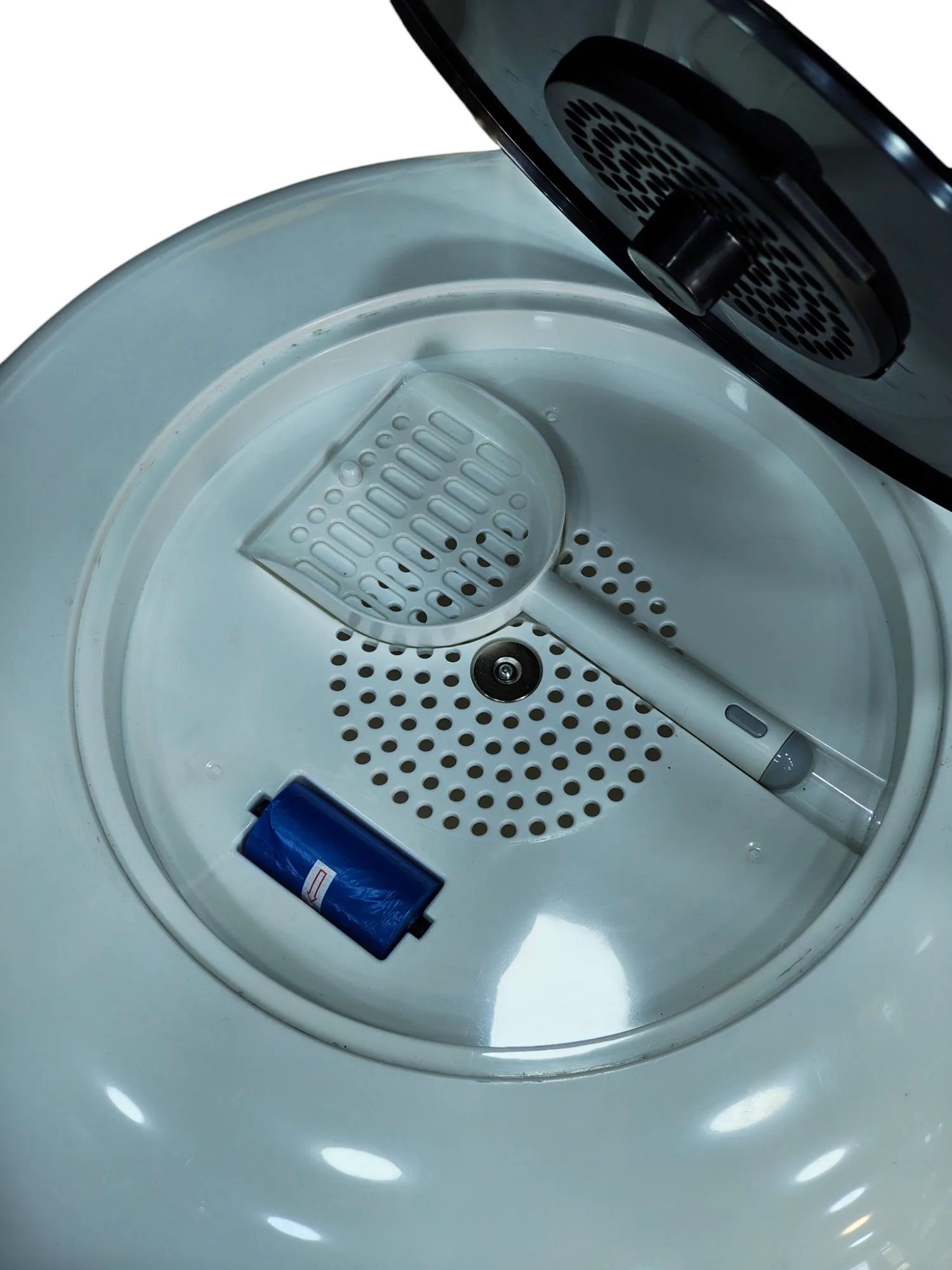 M-PETS Capsule Cat Litter Box with Odor Control & Storage