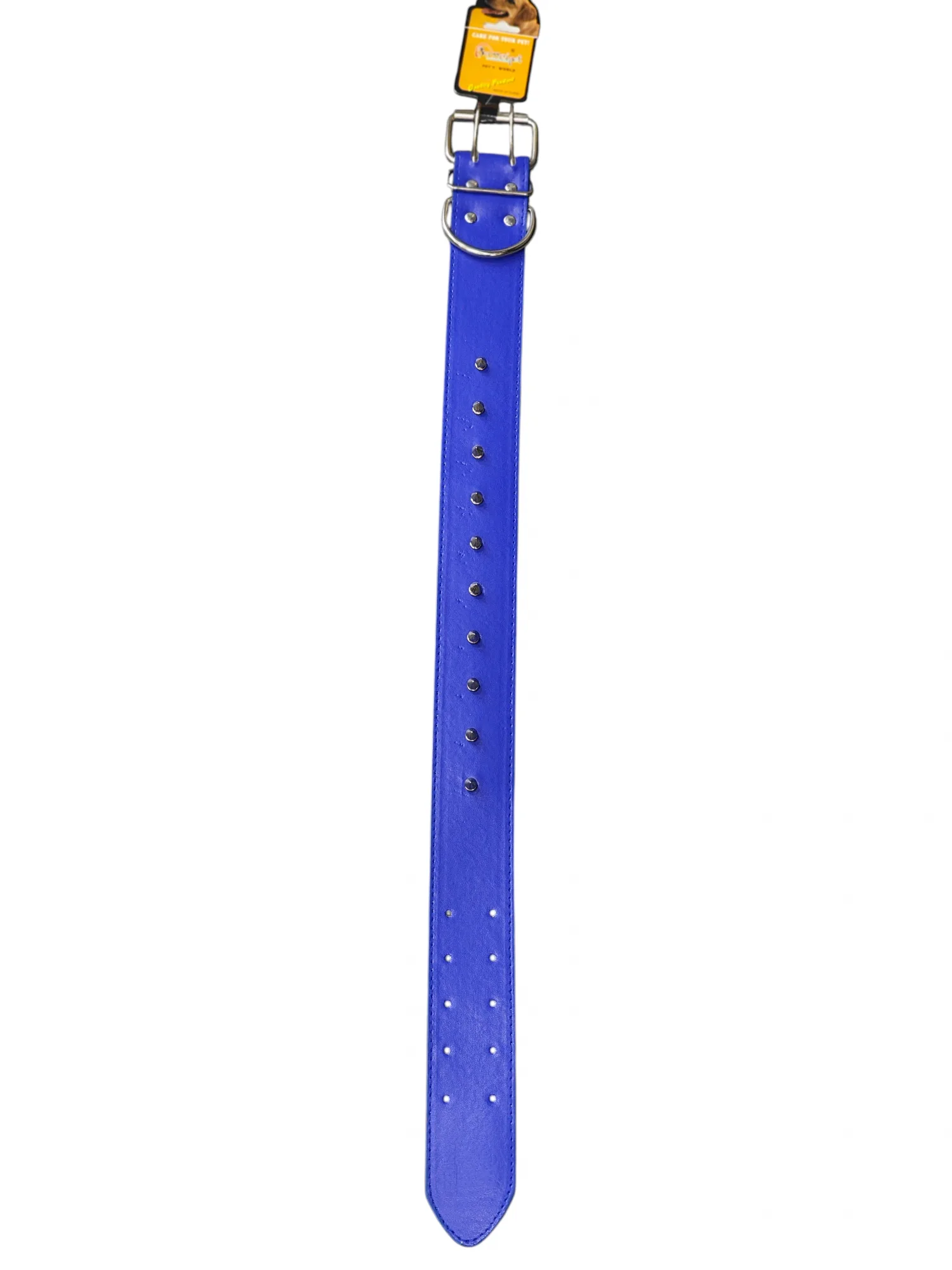 Dog Spiked Collar - blue