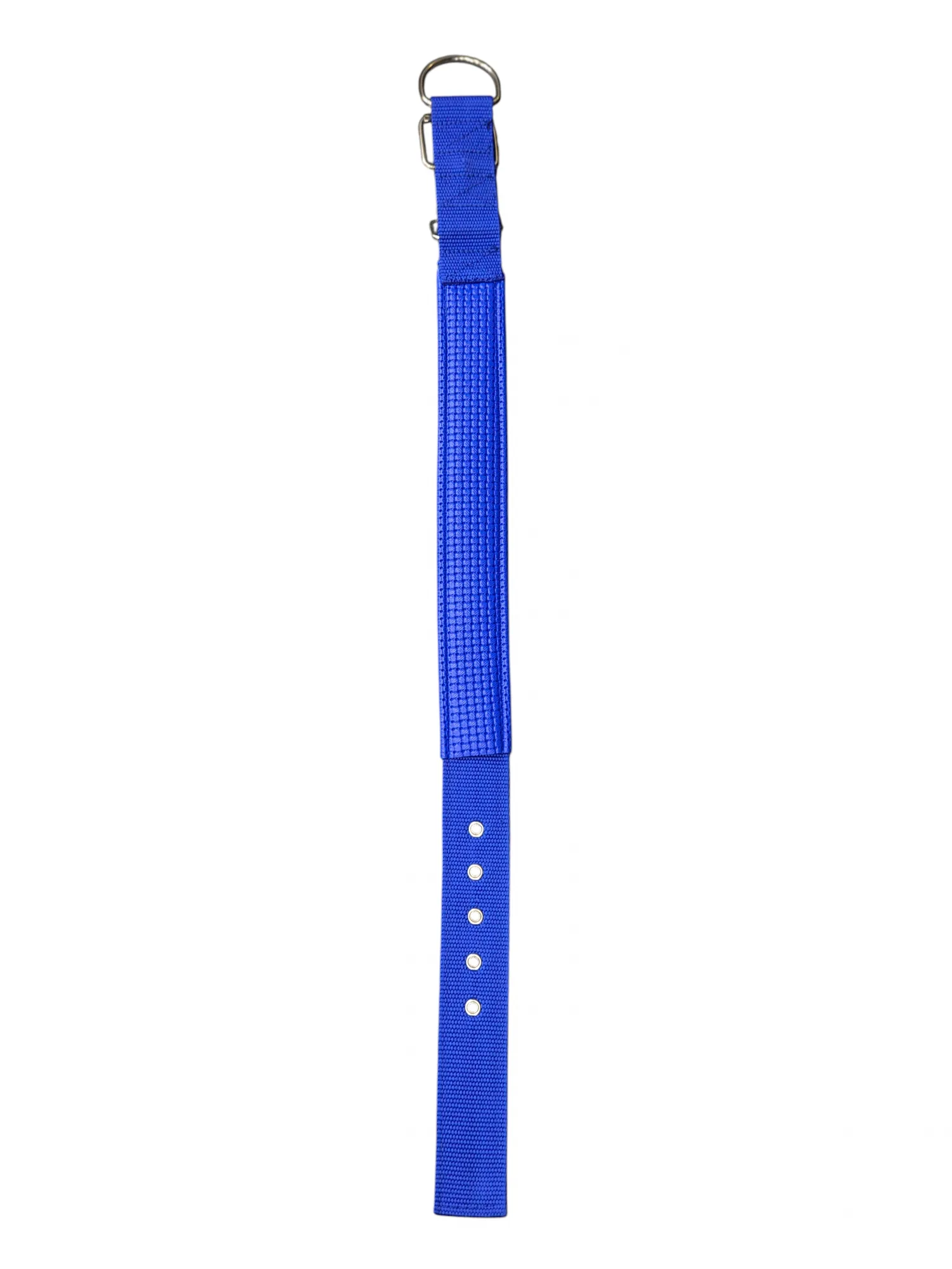 High strength webbing collar - blue