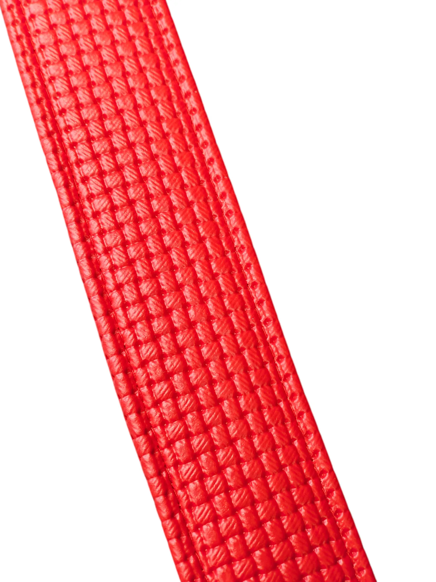 High-durability webbing collar - red