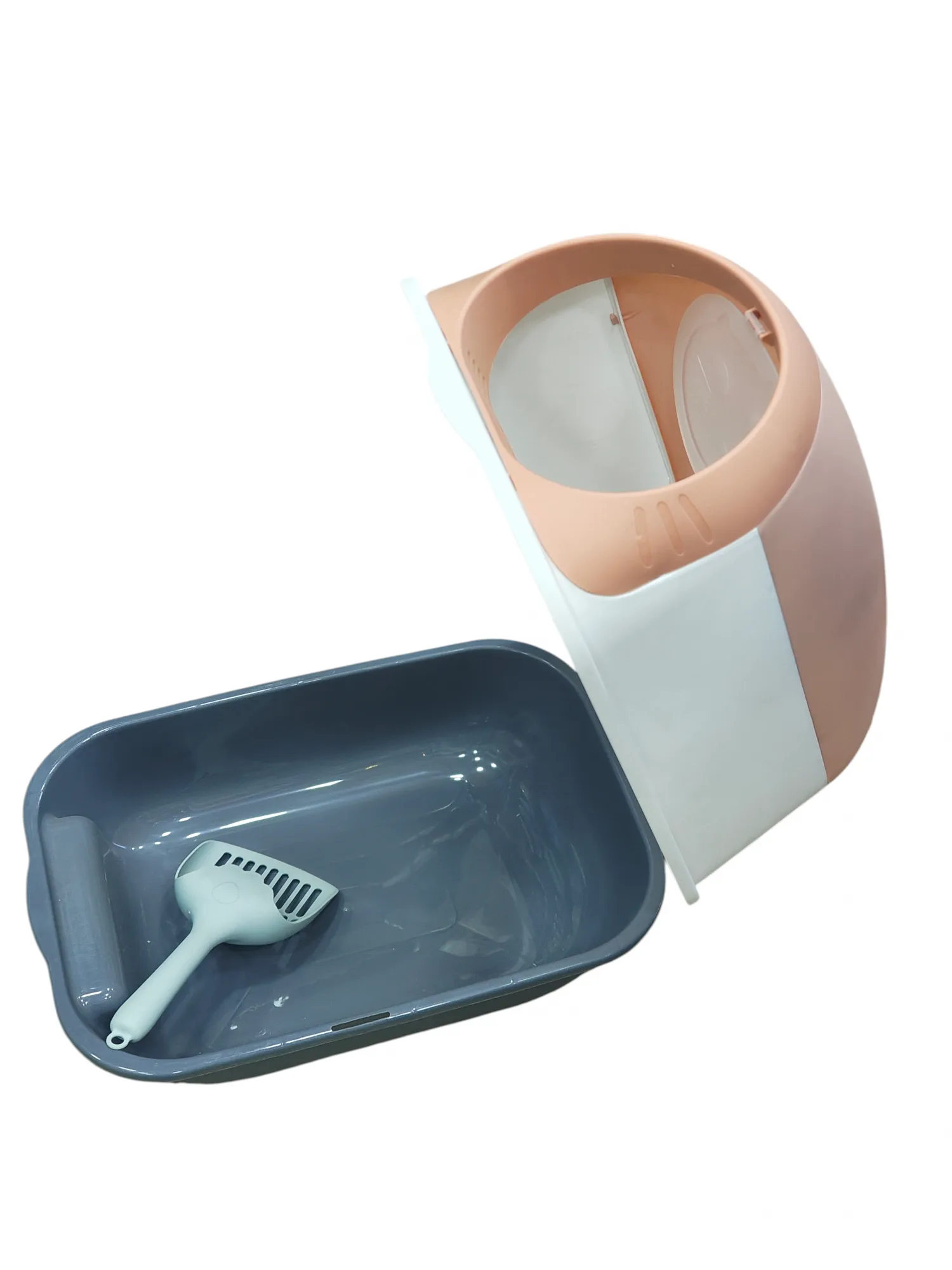 Enclosed litter box