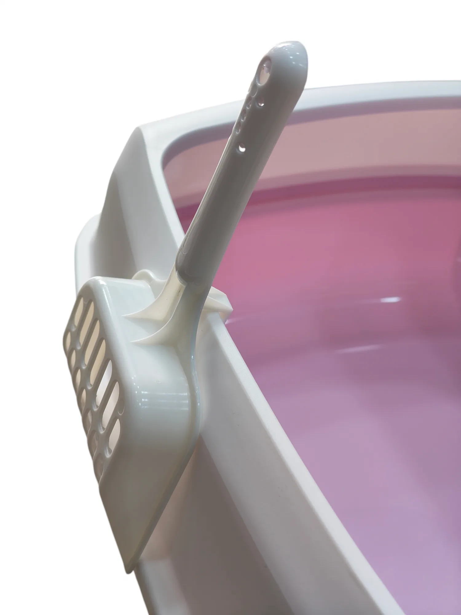 Open litter box