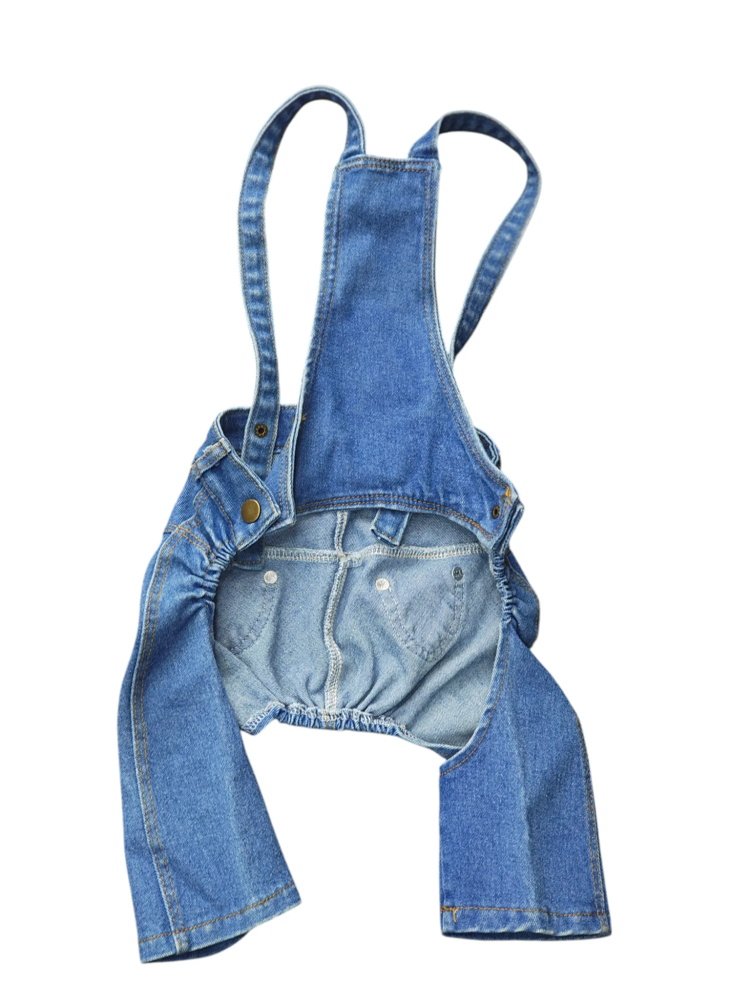Denim Overalls - 2XL