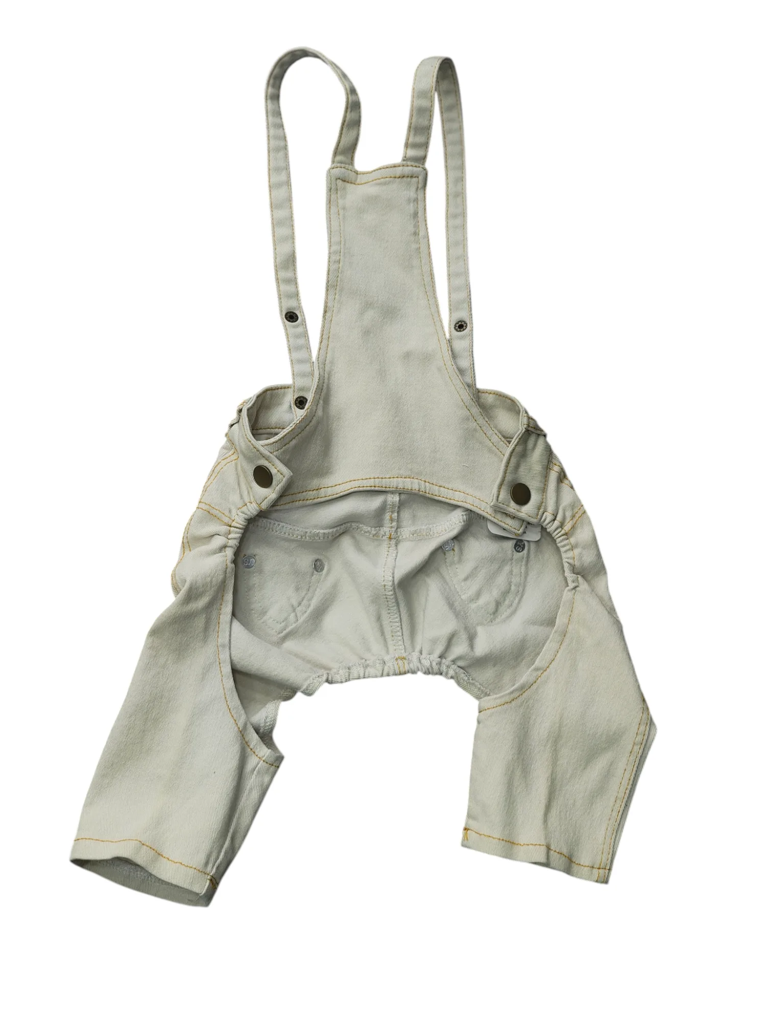 Cream Overalls - 2XL