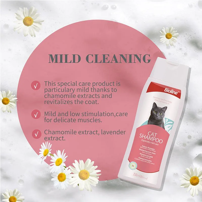 Bioline Cat Shampoo – Especially Mild Care