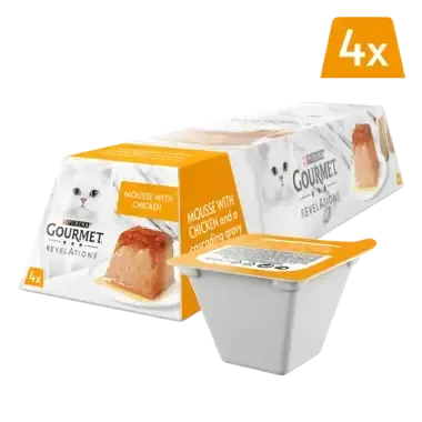 Mousse with Chicken Wet Cat Food