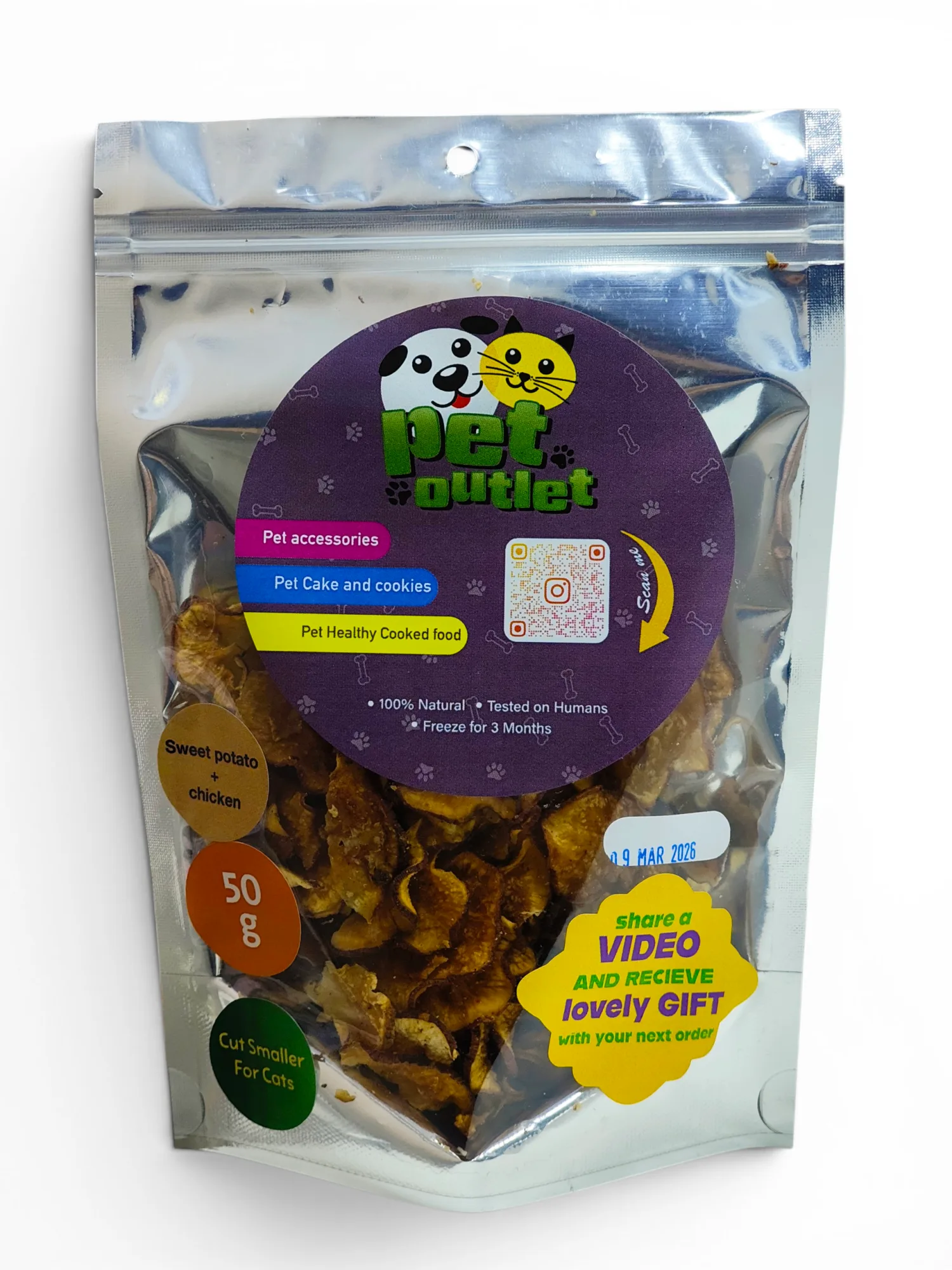 Pet outlet - Sweet Potato + Chicken