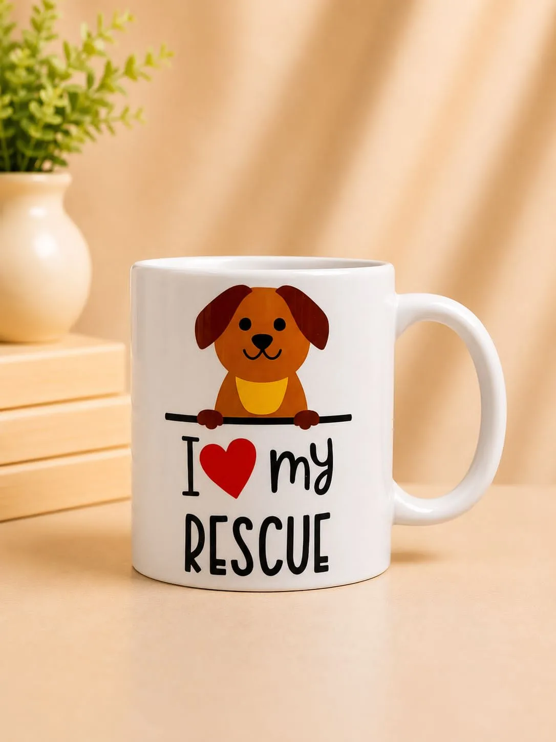 I ❤️ My Rescue mug