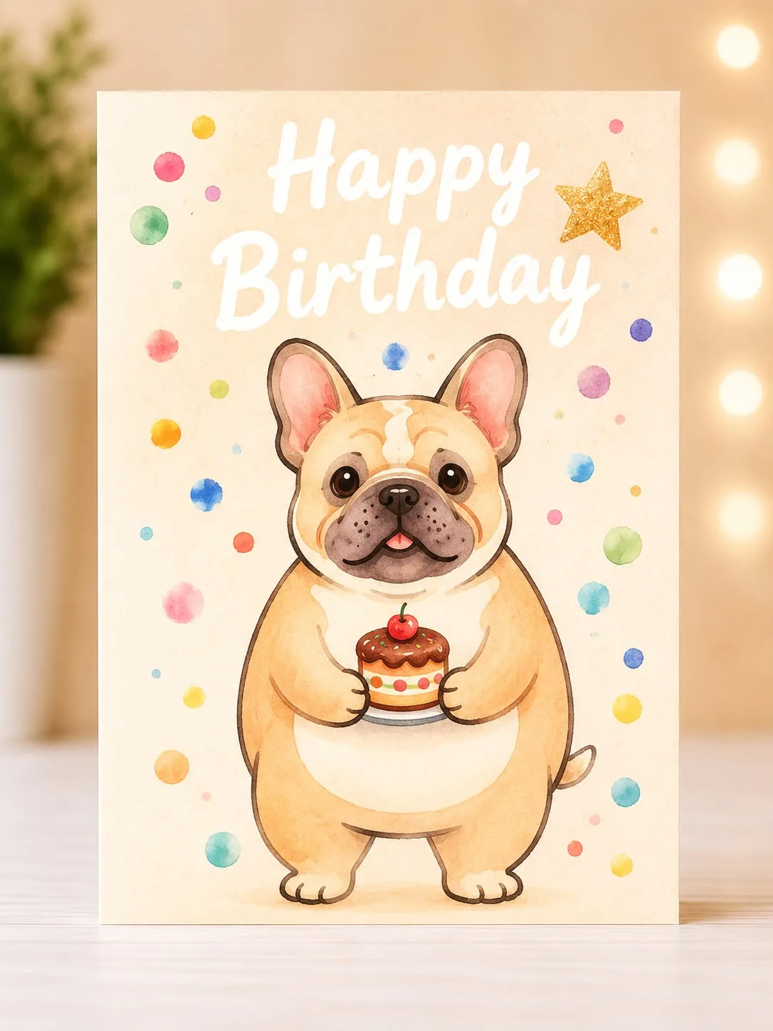 Single-Sided Birthday Card