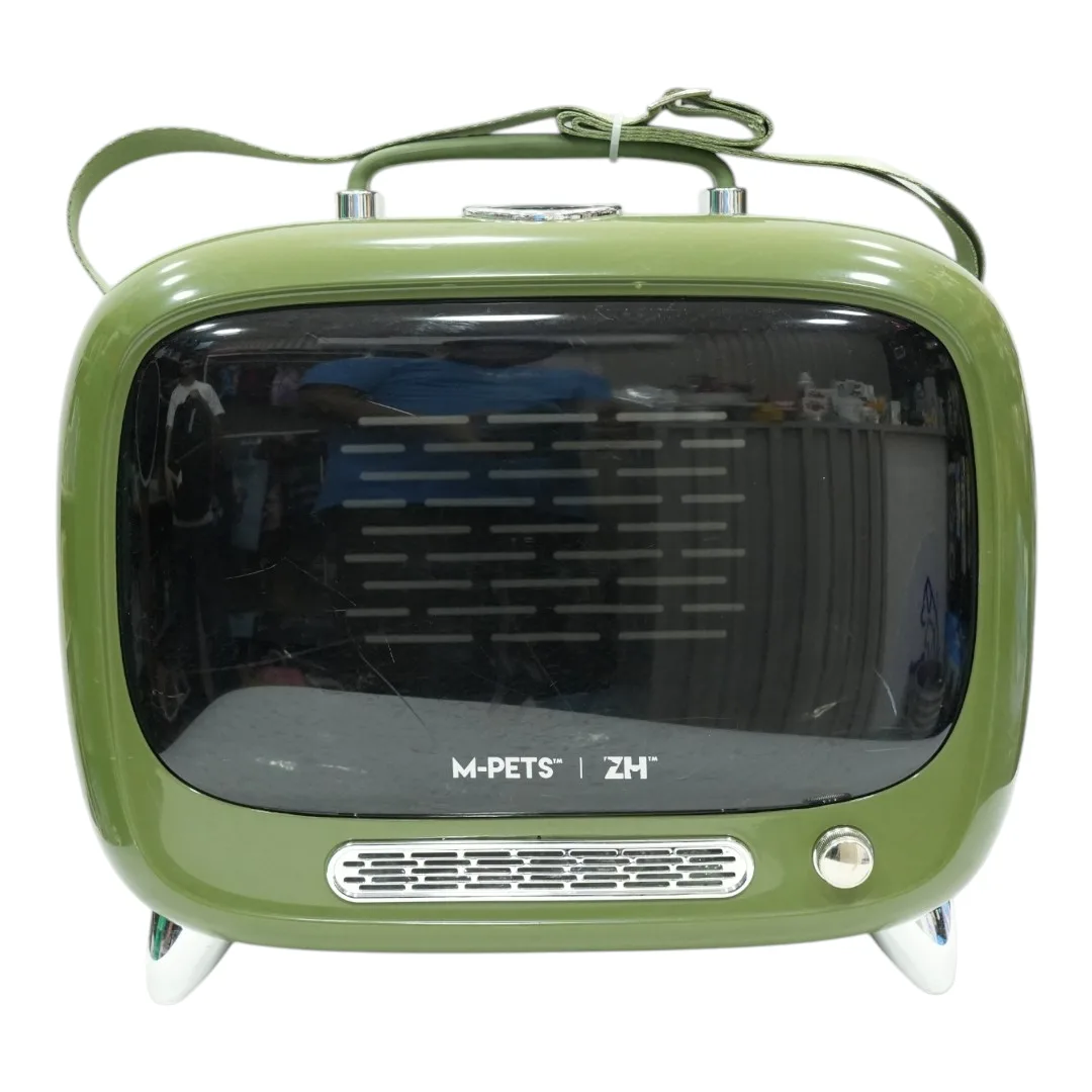 M-PETS Retro TV Pet Carrier