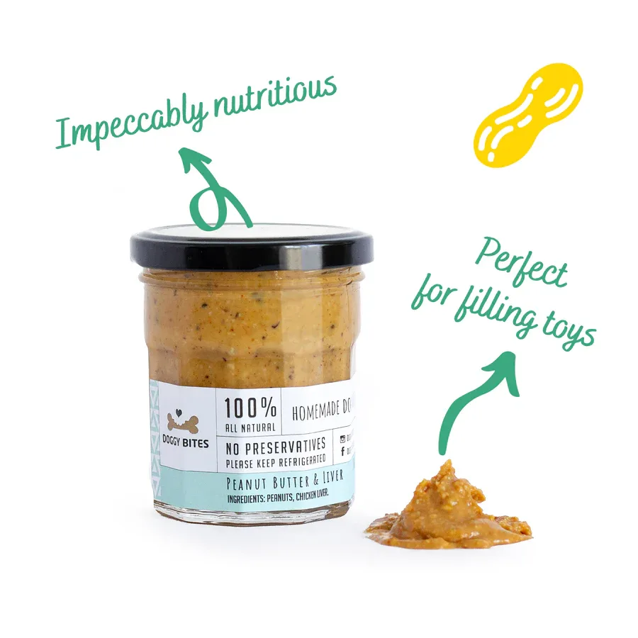 Peanut Butter with Liver Chunks