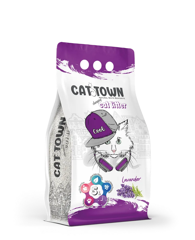 Cat Town Lavender Clumping Litter