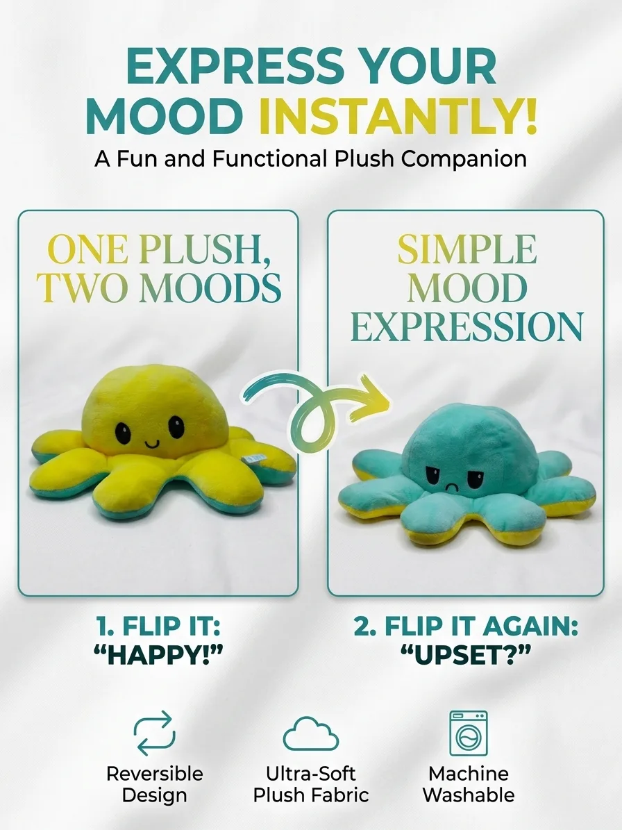 Sunny Buddy Octopus Plush
