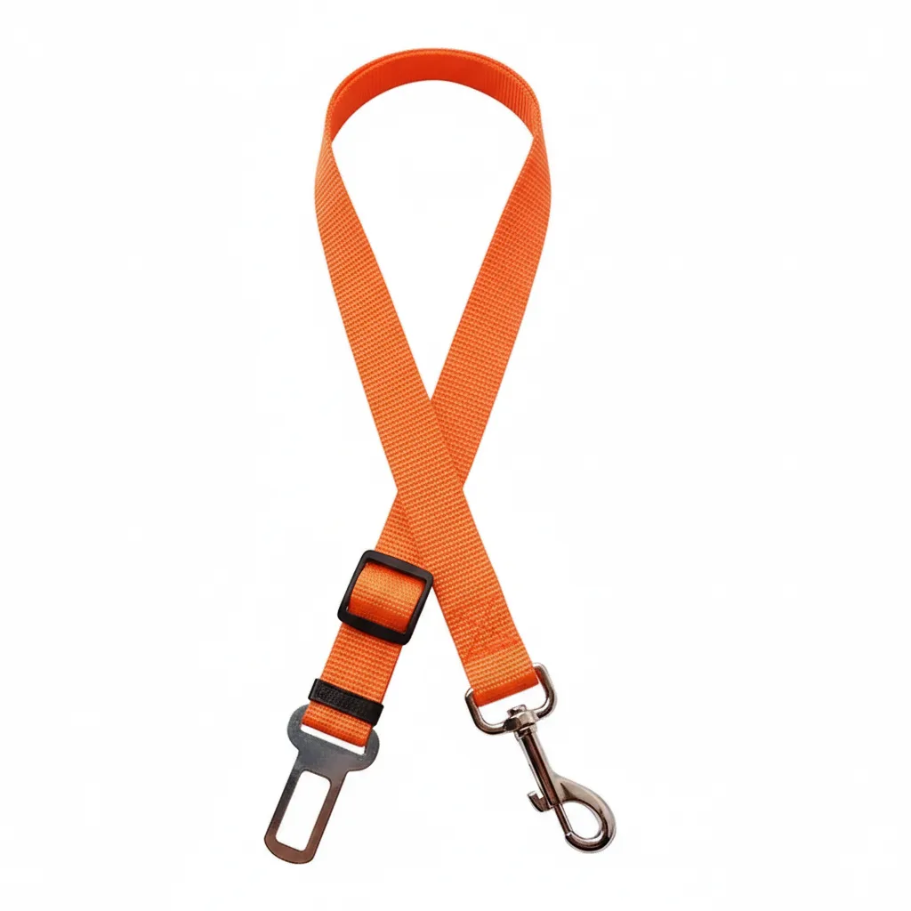 Pet seatbelt - Orange