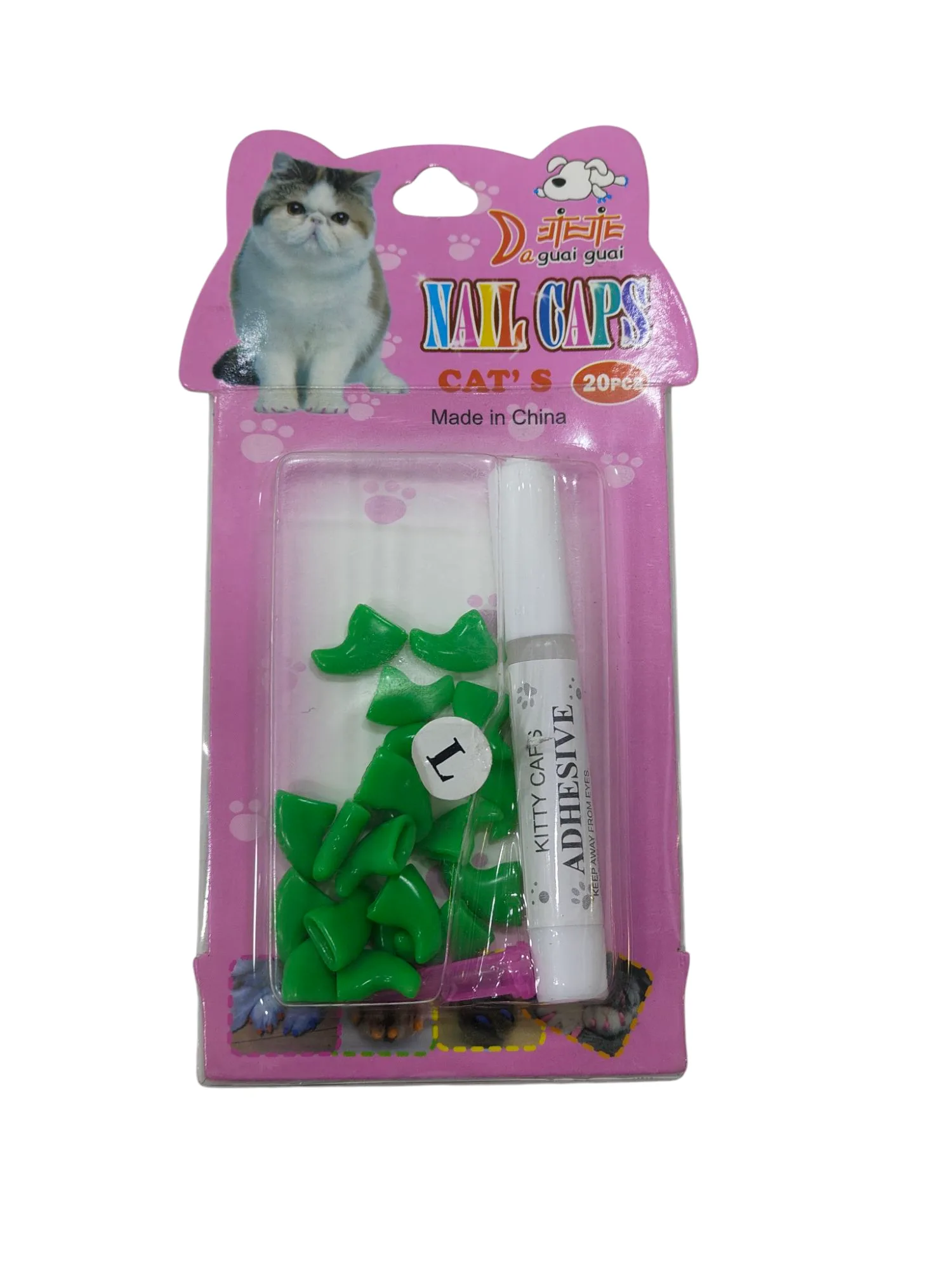 Green nail cap kit - Large