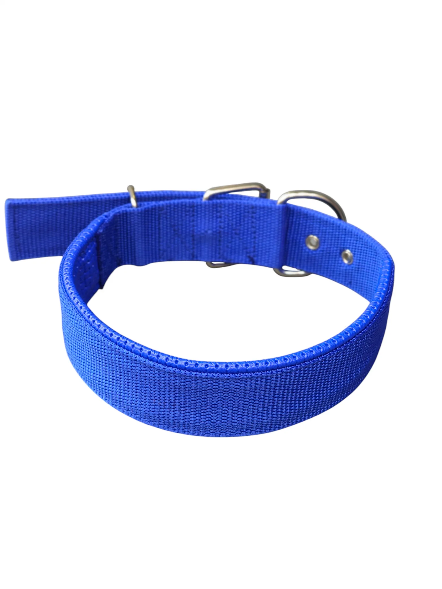 High strength webbing collar - blue