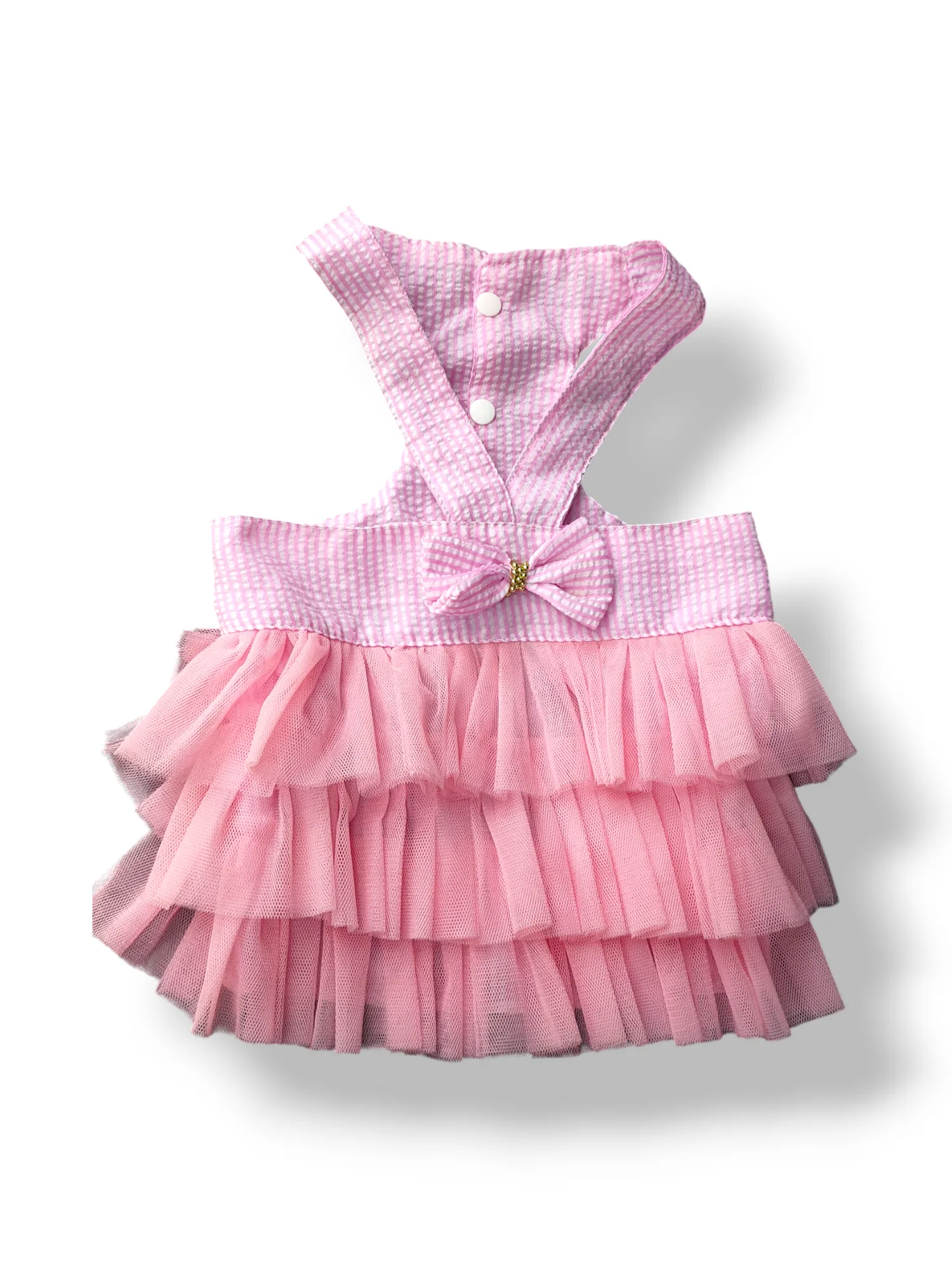 Gingham check pet dress 2XL