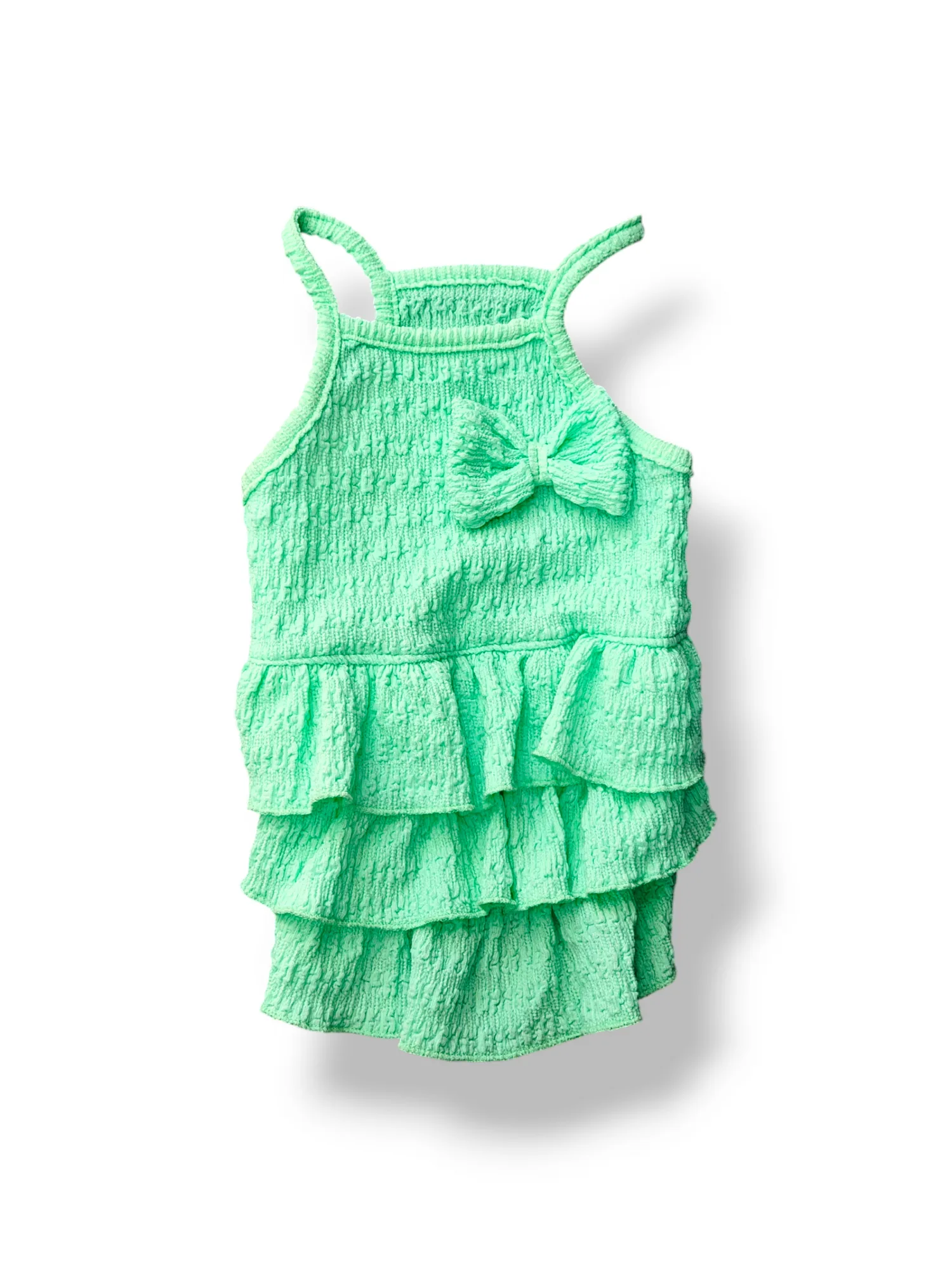 Textured summer pet dress - L