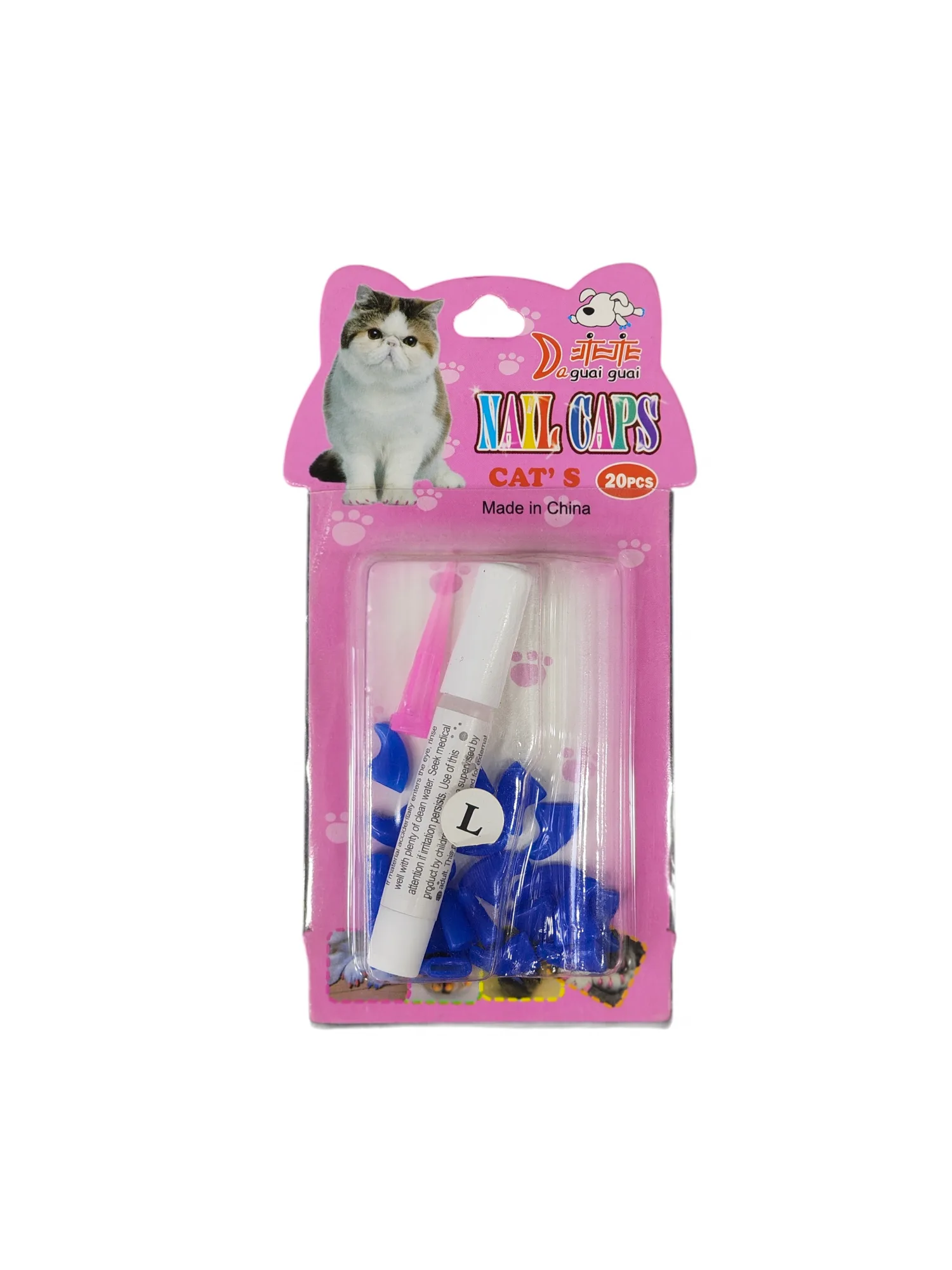 Blue nail cap kit - Large