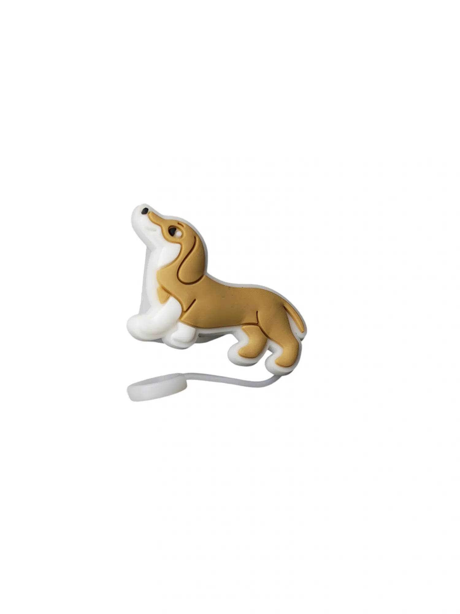 Dachshund straw cover