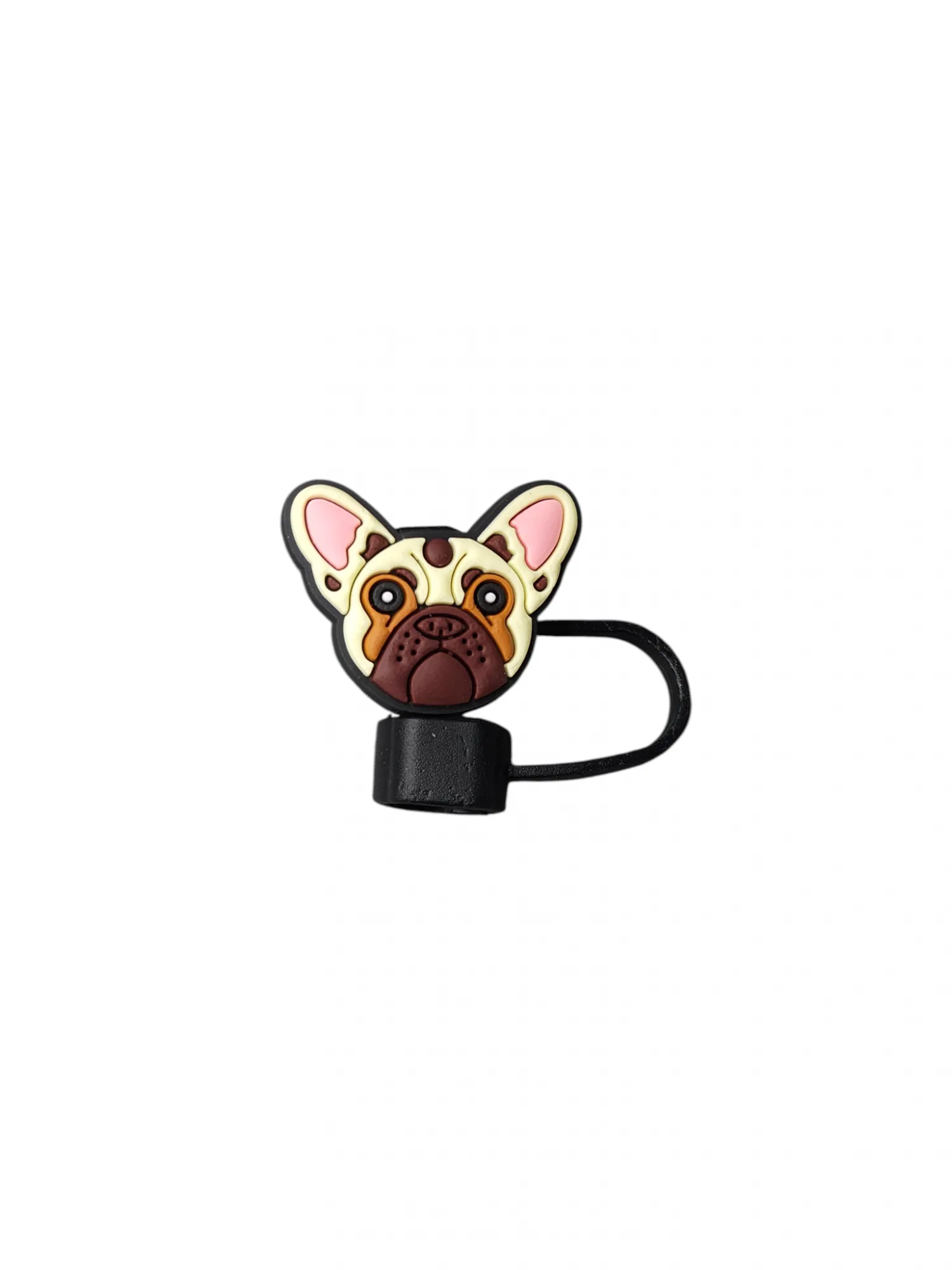 French Bulldog  straw cover