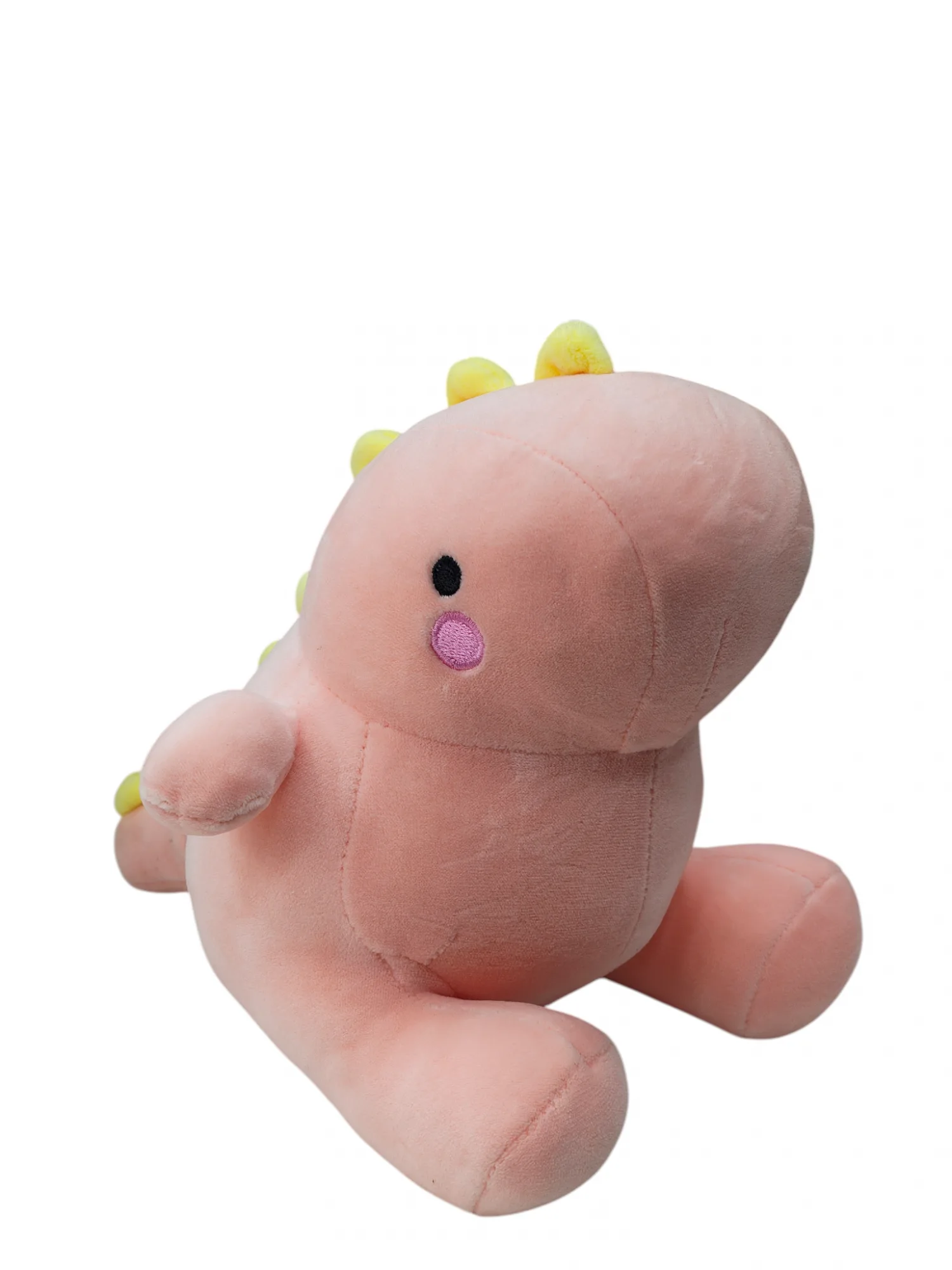 Pink dinosaur toy