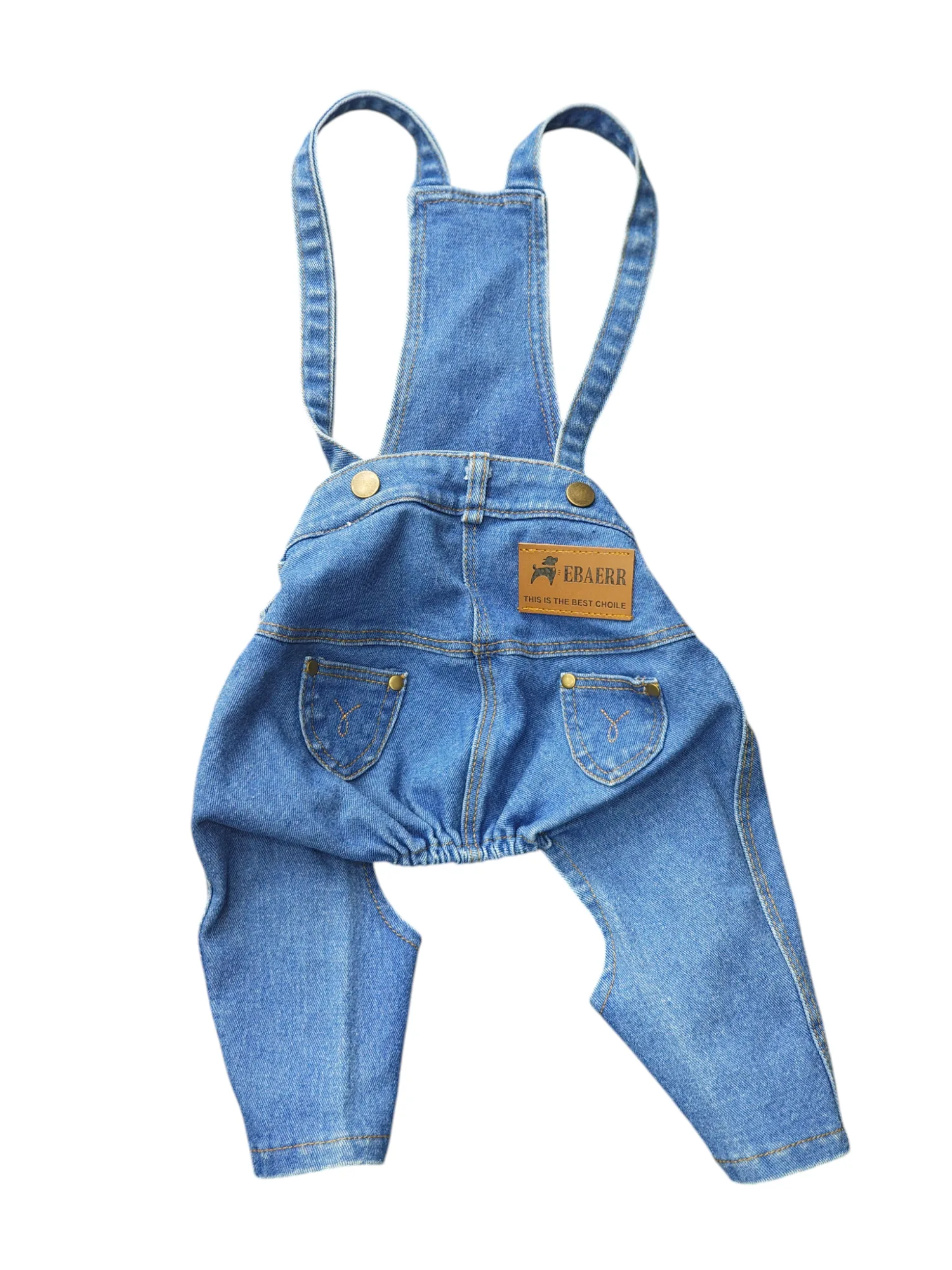 Denim Overalls - 2XL